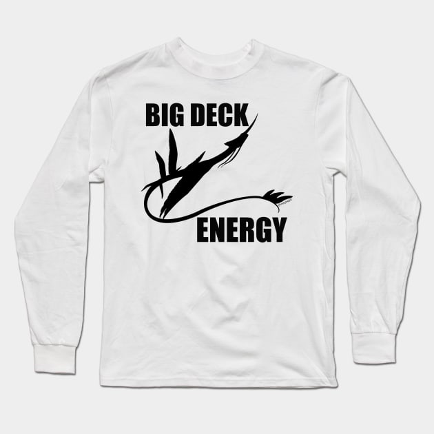 Yorion big deck energy Long Sleeve T-Shirt by Biggietattoos